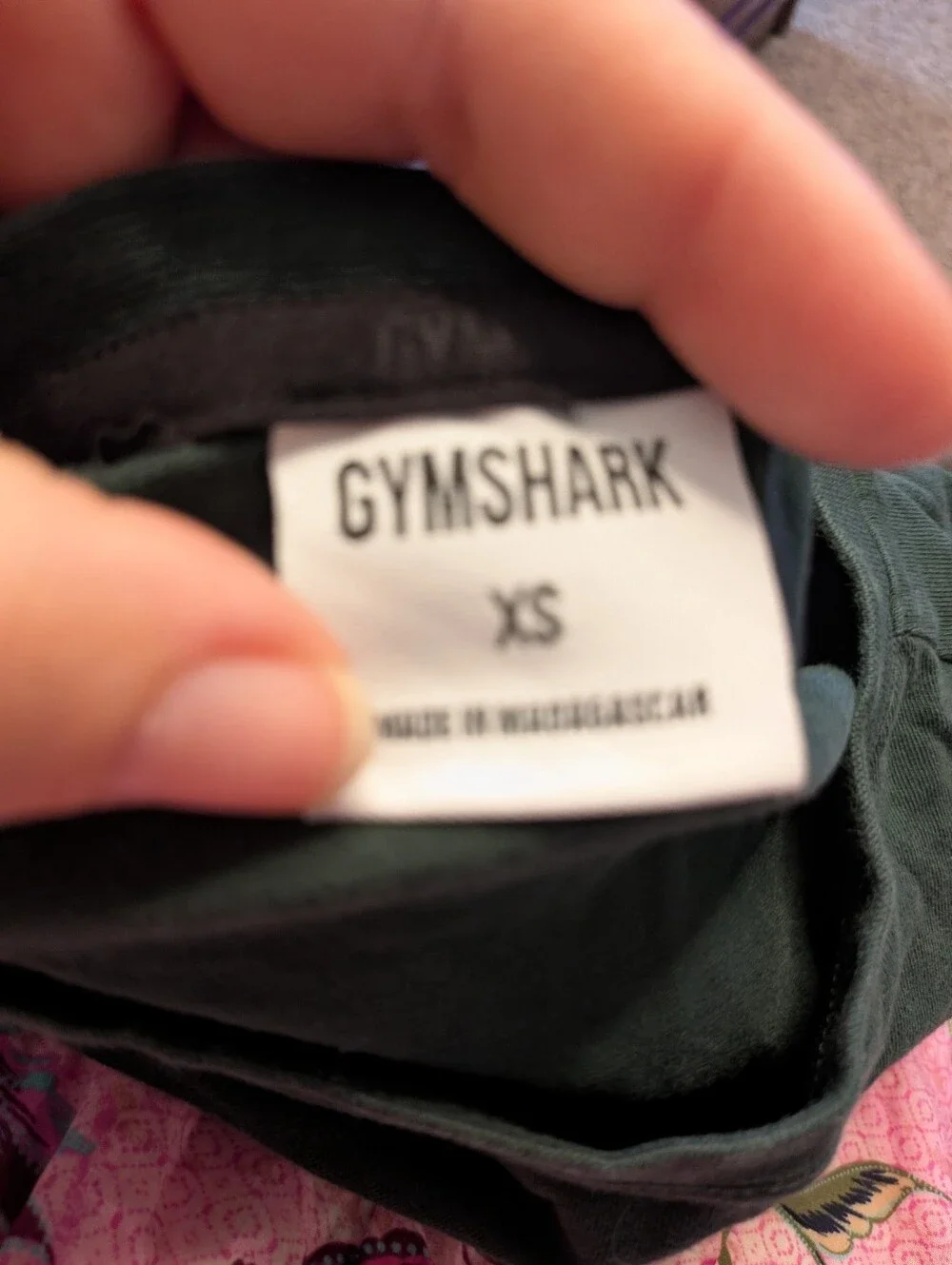 Gymshark Men's Black T-shirt Short Sleeve Size Extra Small Unisex